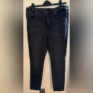 Good American Black Skinny Jeans Women’s Size 14 / 32